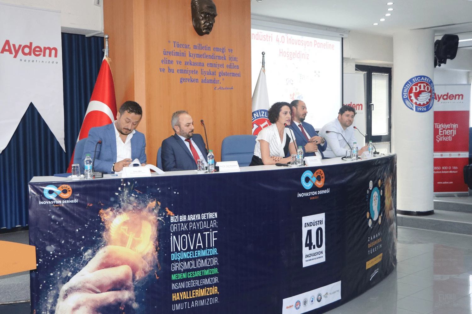  Ana sponsoru olduğumuz Alatay Elektromobil ile “Endüstri 4.0 ve İnovasyon” paneline katıldık 