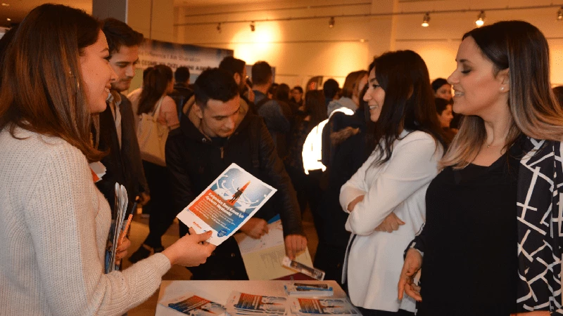  A Meet-up with Students at the Aegean Career Fair 