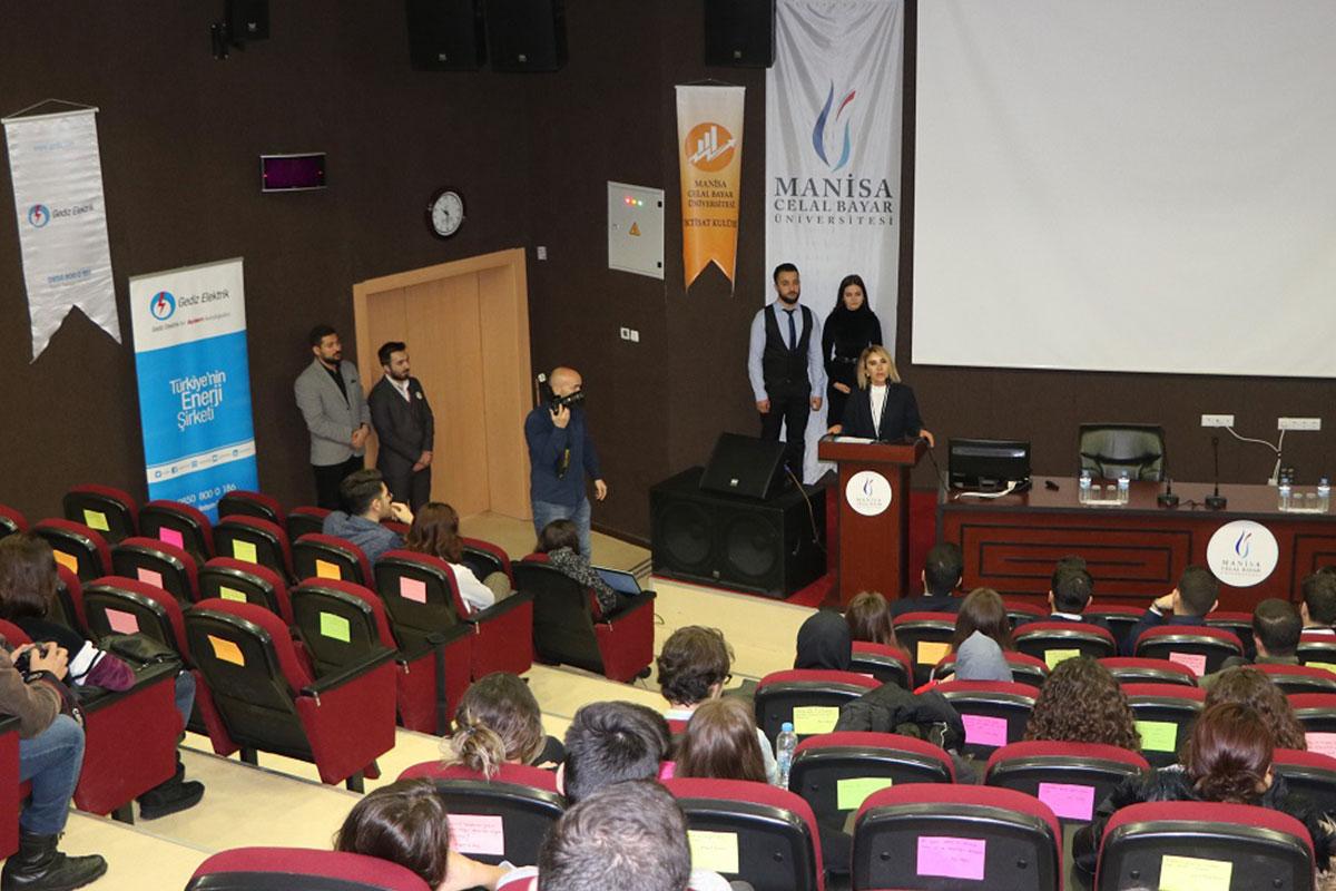  Aydem Attends the Economics Club Conference by Celal Bayar University 