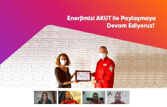  AKUT Arama Kurtarma Derneği ile birlikte 12 Kasım Afete Hazırlık Günü kapsamında dijital semineler gerçekleştirdik. 