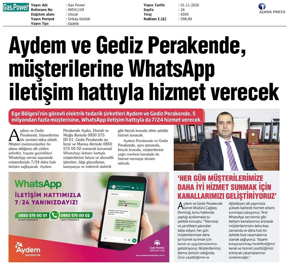  Bir WhatsApp Mesajı Kadar Yakın 